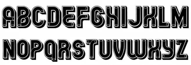 Fundament Regular Schriftart Groß