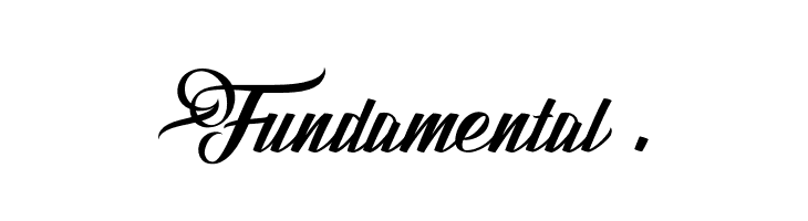 Fundamental 1.0  font caratteri gratis