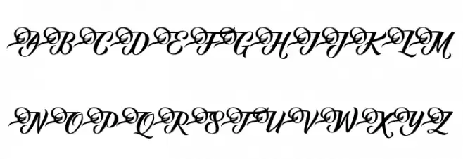 Fundamental 1.0 Schriftart Groß