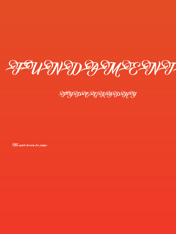 Fundamental 1.0 Poster