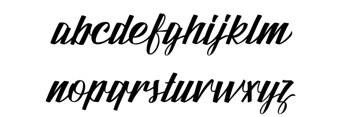Fundamental 1.0 Font LOWERCASE