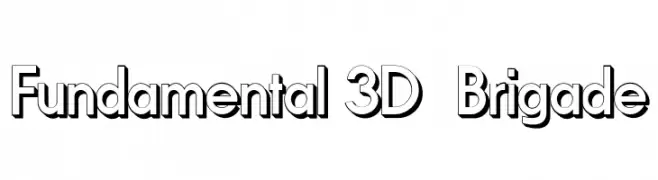 Fundamental 3D  Brigade  baixar fontes gratis