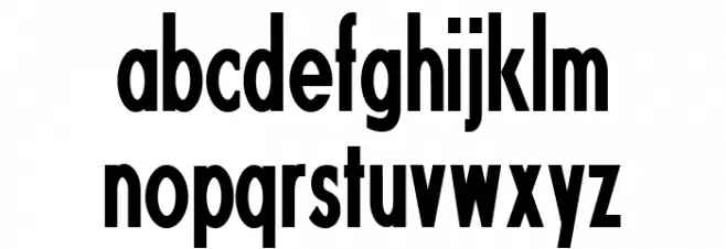 Fundamental  Brigade Condensed Polices MINUSCULES