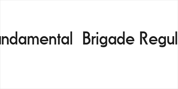 Fundamental  Brigade Regular Logo