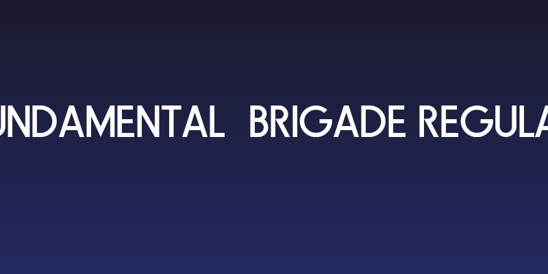 Fundamental  Brigade Regular Social Header