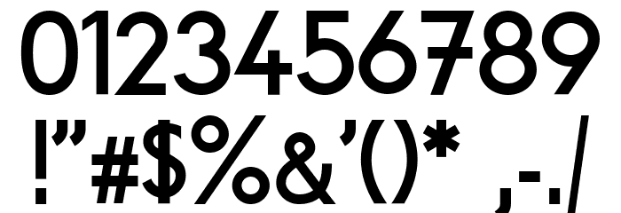 Fundamental Brigade Font OTHER CHARS