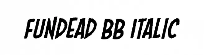Fundead BB Italic  font caratteri gratis