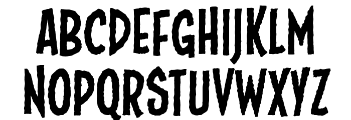 FundeadBB Font LOWERCASE