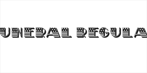 Funeral Regular Logo