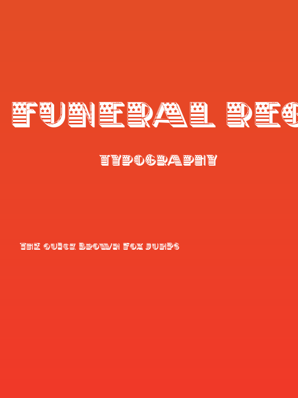 Funeral Regular Poster