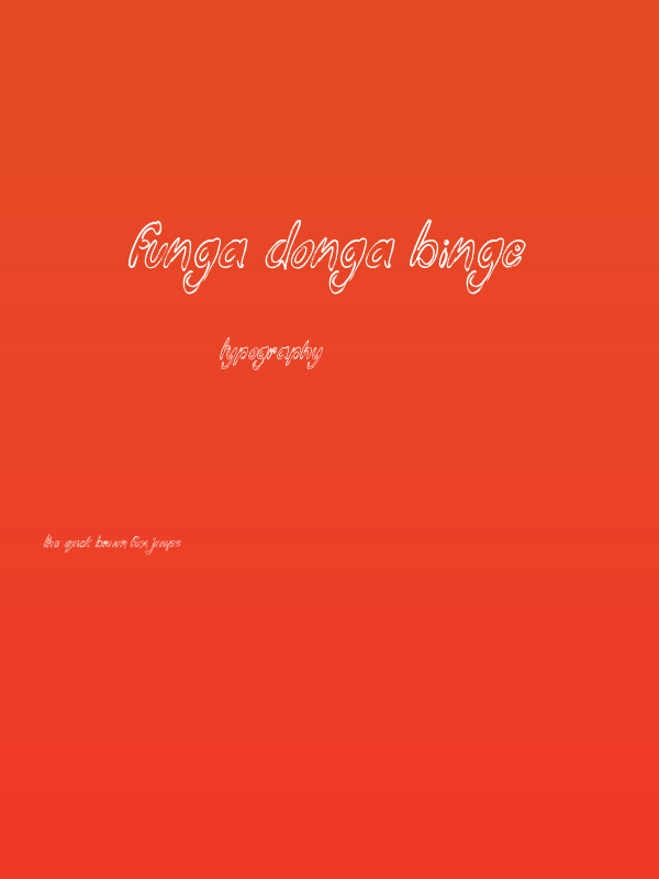 Funga Donga Binge Poster