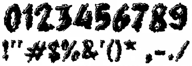 Funga Font OTHER CHARS