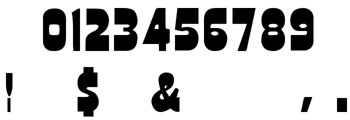 Fungus Bold Font OTHER CHARS