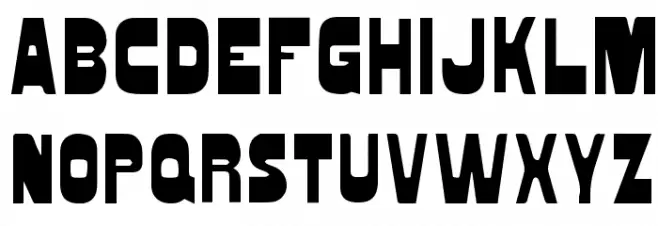 Fungus Bold フォント 大文字