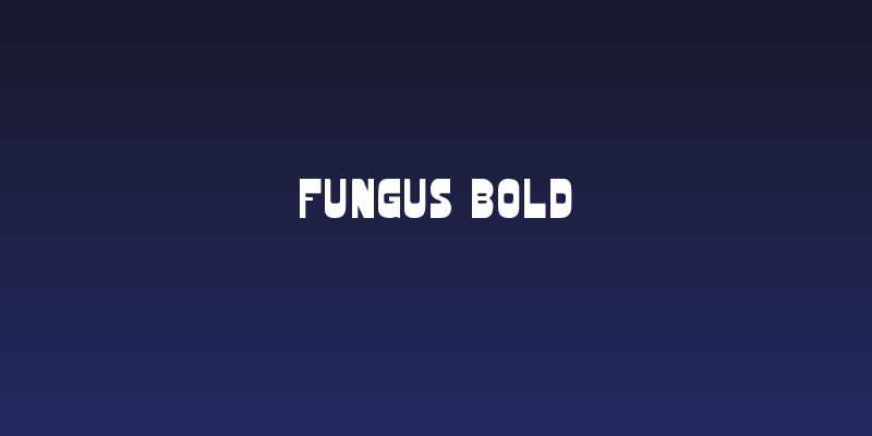 Fungus Bold Social Header