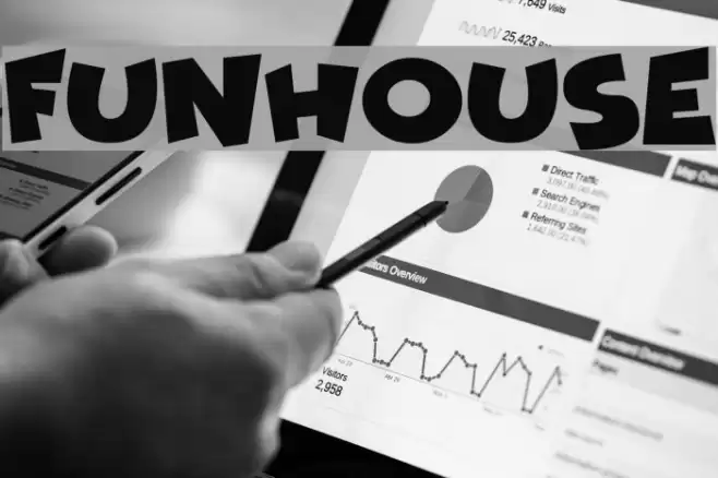 Funhouse Font examples