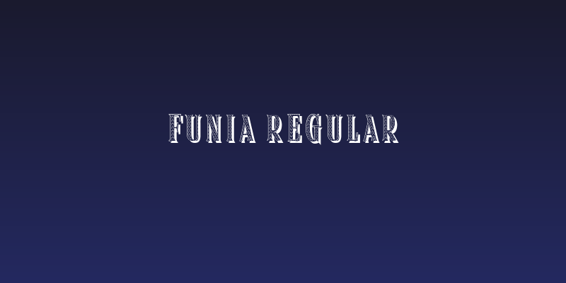 Funia Regular Social Header