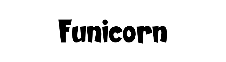 Funicorn Шрифта