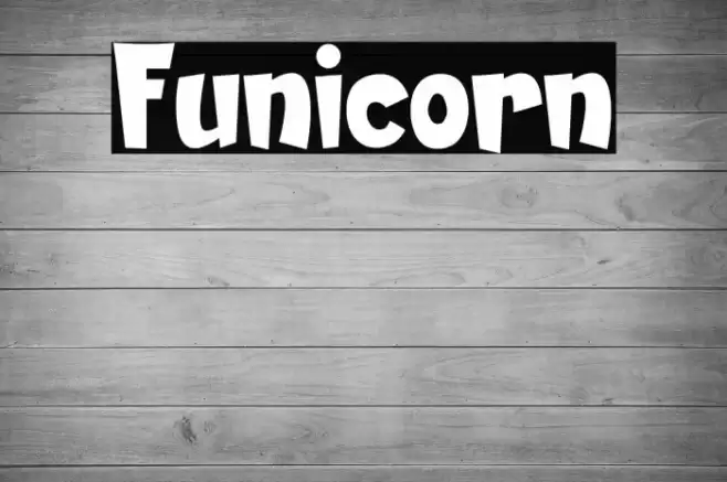 Funicorn Fonte examples