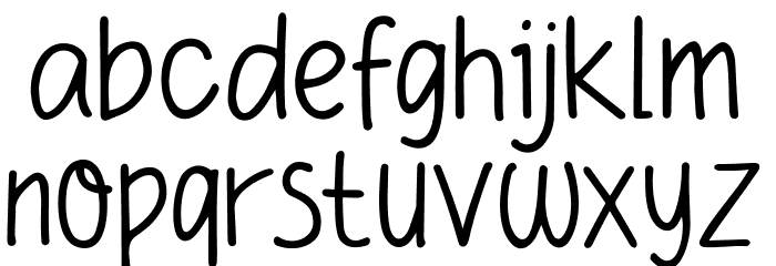 Funiko Font LOWERCASE