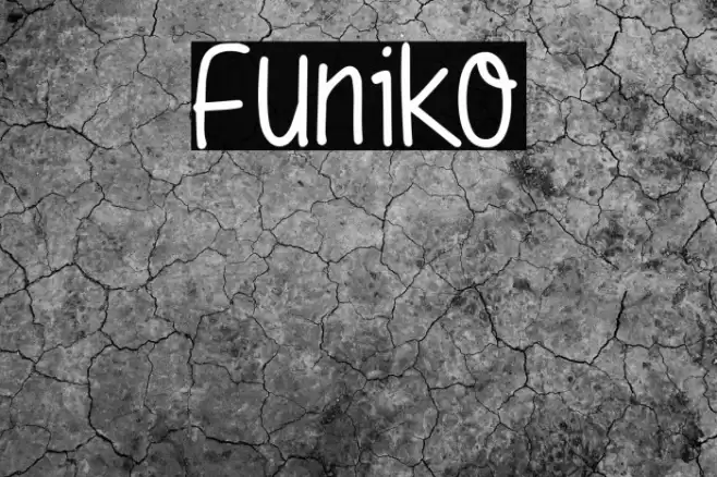 Funiko Font examples