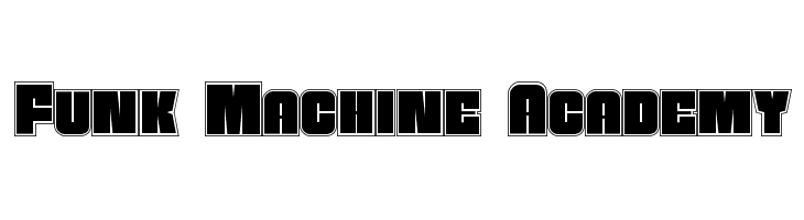 Funk Machine Academy  Frei Schriftart Herunterladen