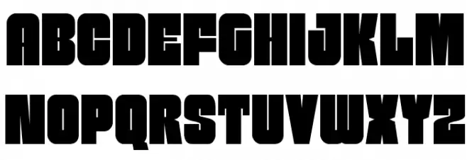Funk Machine Condensed Fonte MINÚSCULAS