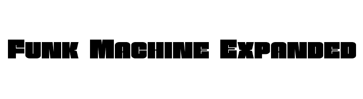 Funk Machine Expanded  नि: शुल्क फ़ॉन्ट्स डाउनलोड