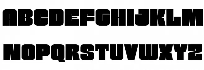 Funk Machine Expanded Шрифта ВЕРХНИЙ