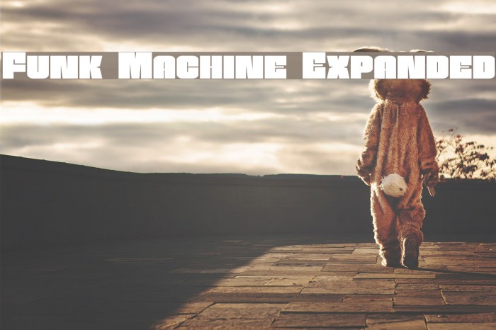 Funk Machine Expanded Font examples
