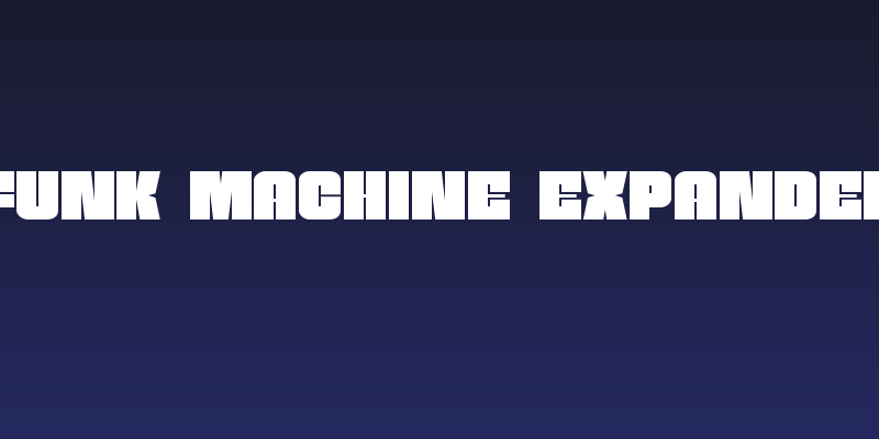 Funk Machine Expanded Social Header