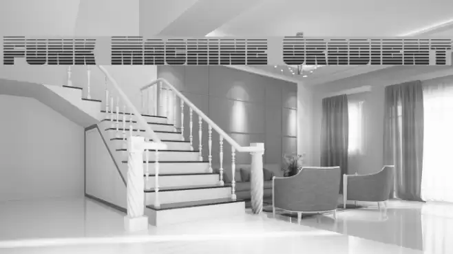 Funk Machine Gradient Font examples