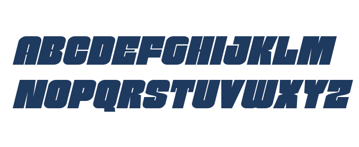 Funk Machine Italic Lowercase