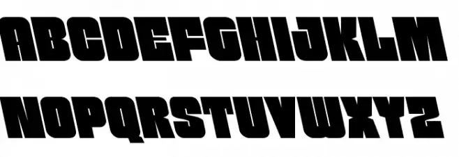 Funk Machine Leftalic Polices MAJUSCULES