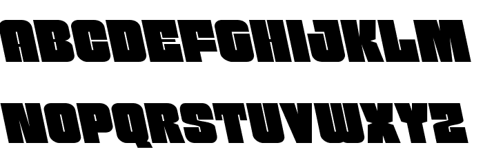 Funk Machine Leftalic फ़ॉन्ट लोअरकेस