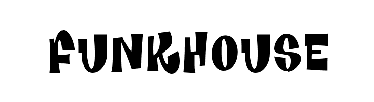 Funkhouse  フリーフォントのダウンロード