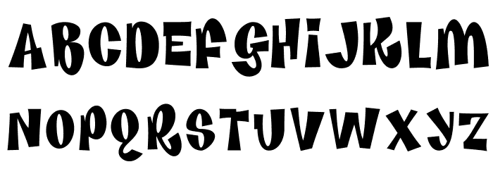 Funkhouse Font LOWERCASE