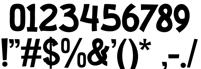 Funkie Bunny Font OTHER CHARS
