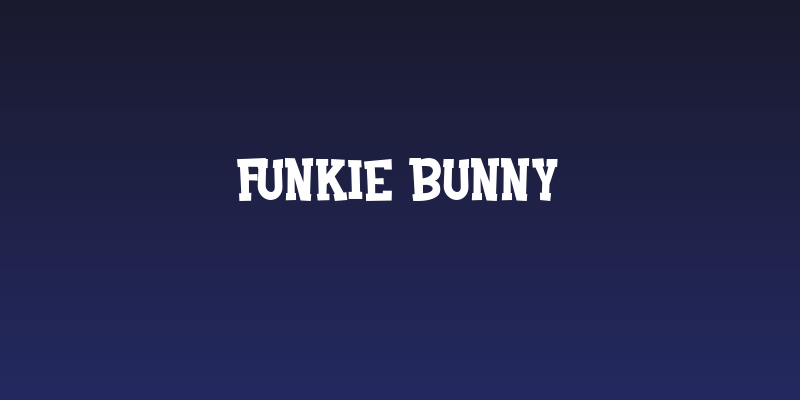 Funkie Bunny Social Header