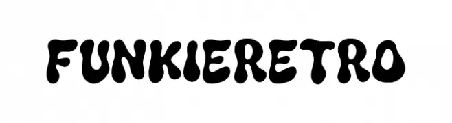 Funkie Retro  Frei Schriftart Herunterladen
