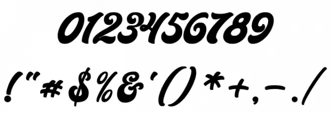 Funkies Font OTHER CHARS