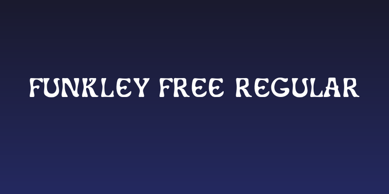 Funkley Free Regular Social Header