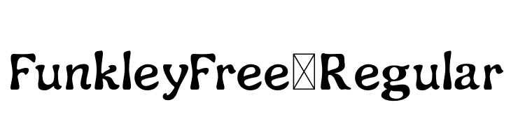 FunkleyFree-Regular  لخطوط تنزيل
