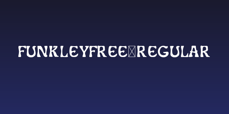 FunkleyFree-Regular Social Header
