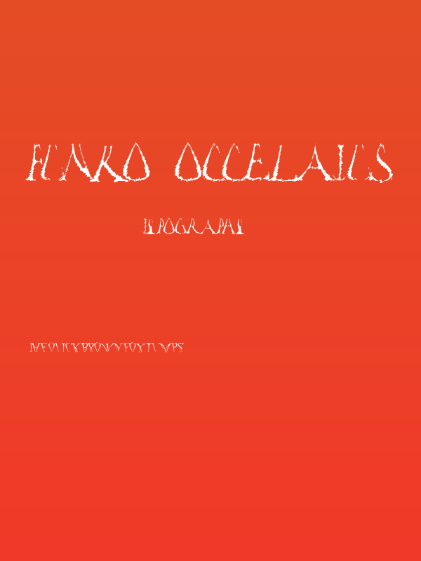 Funko Occelatus Poster