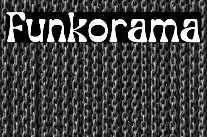 Funkorama Font examples