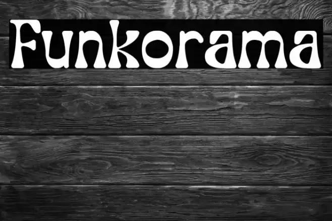 Funkorama Font examples