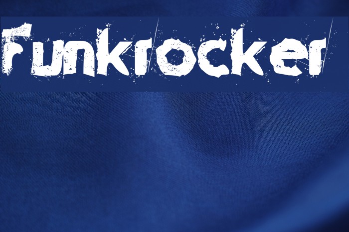 Funkrocker Font examples