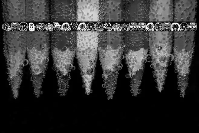 Funky Beheadz Irregular Font examples