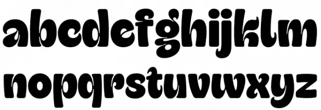 Funky Bird PERSONAL USE Regular Fuentes MINÚSCULAS